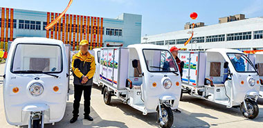 多个城市出台方案 使用电子标签规范快递三轮车