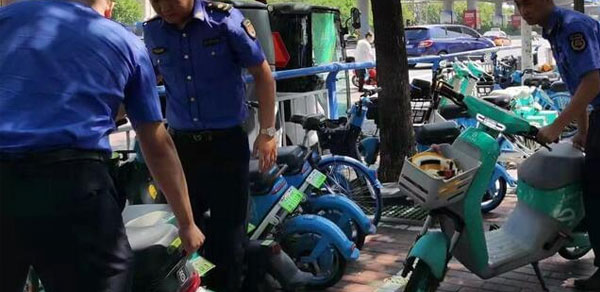 河北省石家庄市裕华区使用RFID技术确保共享单车精准停放