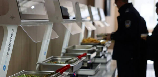 山东省滕州市首家公安RFID称重食堂上线啦!