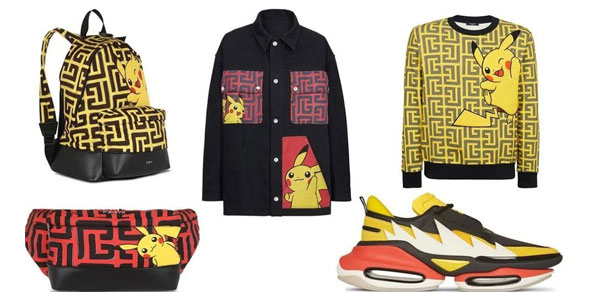 Balx神奇宝贝正式登场，指定的Balmain商店将提供NFC徽章。